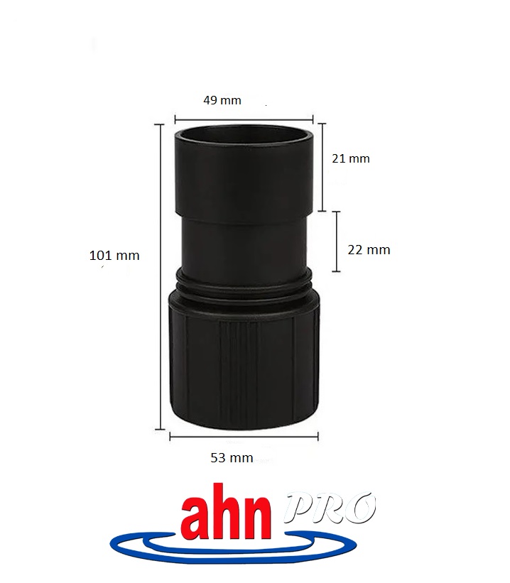 Conector manguera / aspiradora AHNPRO VC30/70/80 - Imagen 4